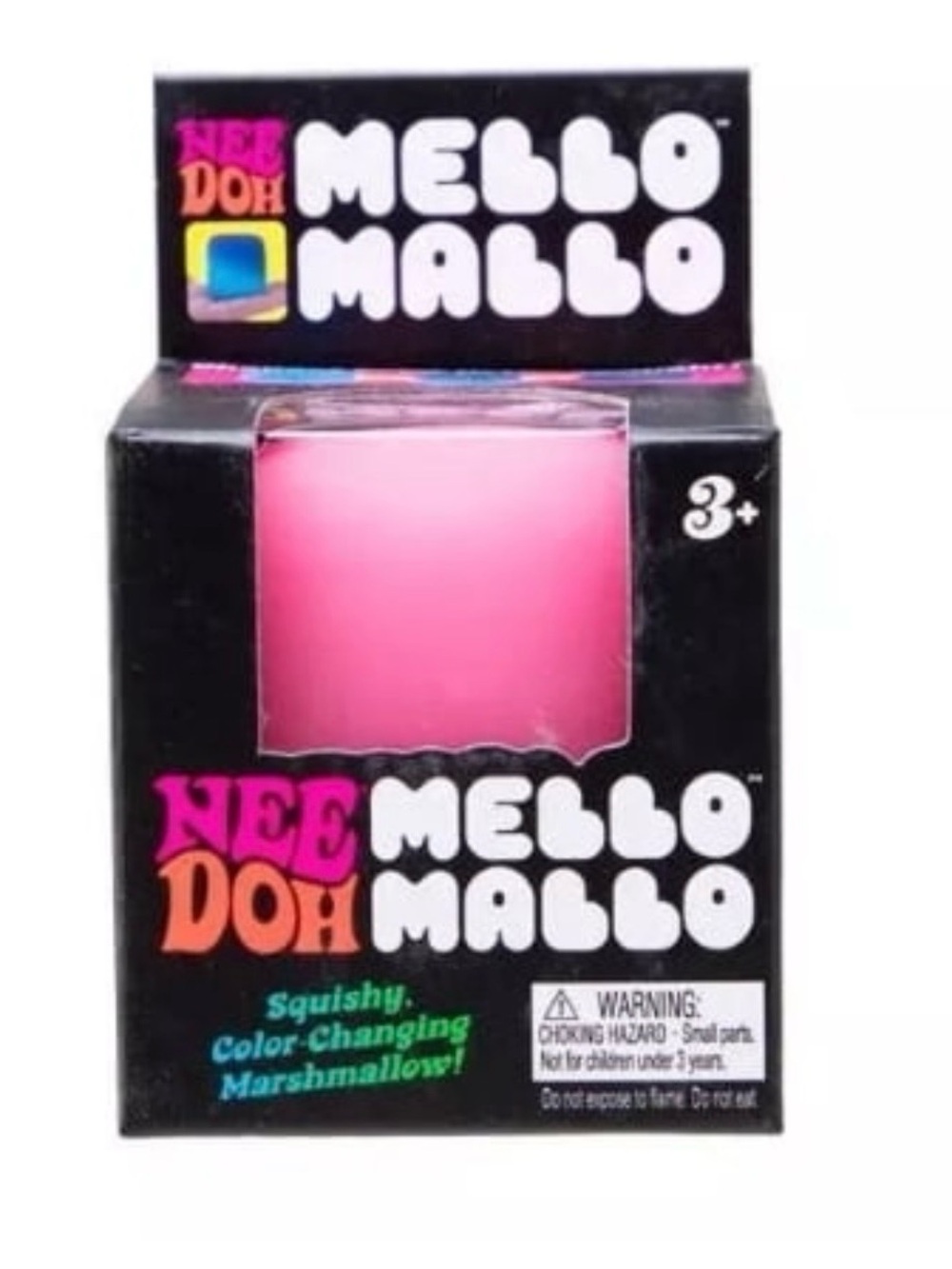 Needoh Mello Mallo Color Changing Squishy - Pink